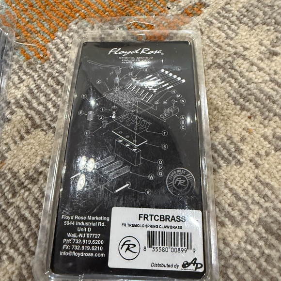 Lot of Floyd Rose Tremolo Replacement Parts Guitar 37MM brass blocks spring claw - Picture 5 of 16